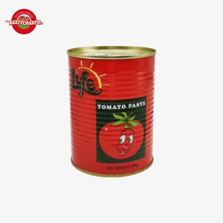 400g 缶詰 トマトペースト 蓋を開けるのが簡単 濃縮されたダブル 中国 工場生産 工場価格
