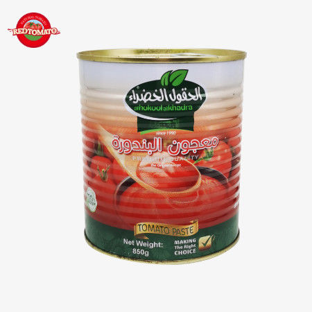 ISO缶詰トマトペスト 缶当たり850g 簡単に開いた蓋付き 30%~100%純度