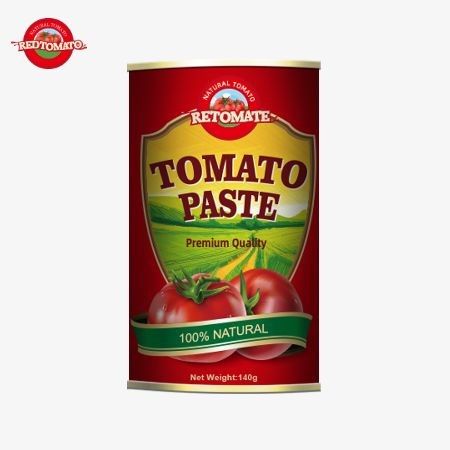 HACCP 基準に従って,革新的な簡単に開ける蓋を備えた,缶詰のトマトペスト140g