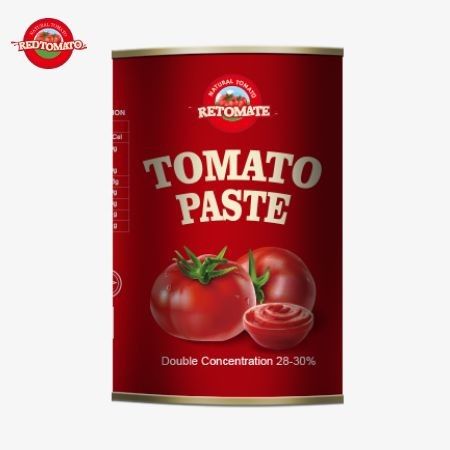 工場からのOEM 400g缶詰のトマトパスタ ISO HACCPとFDA基準で生産