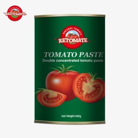 400gトマトペストはISO HACCP BRCとFDAガイドラインによって設定された生産基準に準拠しています