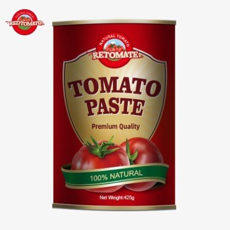 425gトマトペスト缶の製造は ISO HACCP BRCとFDAによって設定された国際基準に準拠しています