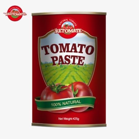 缶詰の425gトマトペストは,ISO HACCP BRCとFDA規制によって確立されたグローバル基準に準拠しています