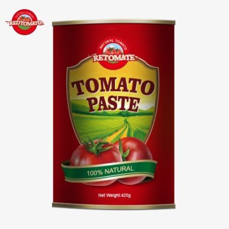 缶詰の425gトマトペストは,ISO HACCP BRCとFDA規則によって確立された世界的な基準に適合しています