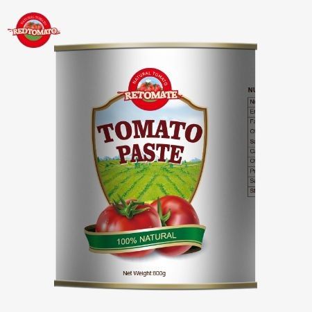 800gのトマトパスタは ISO HACCP BRCとFDAによって確立された国際品質基準に準拠しています