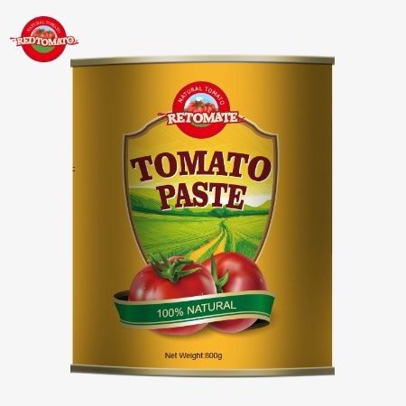 800gのトマトパスタは ISO HACCP BRCとFDAの国際品質基準を満たしています