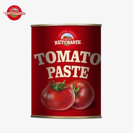 850g 缶詰 トマトパスト 高品質 28/30% ブリックスの濃度 中国で精巧に製造