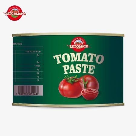 高品質の缶詰トマト製品 2200g 28-30%濃縮トマトペスト