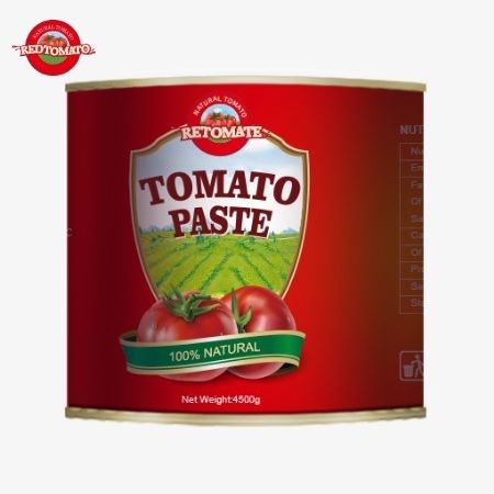 2024 高品質のトマトペスト 4.5kg 散装 28-30 ブリックス型パッケージ