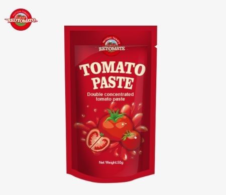 ISO HACCP と BRC 基準を遵守して 工場価格規制に 50g スタンドアップサケットのトマトペスト