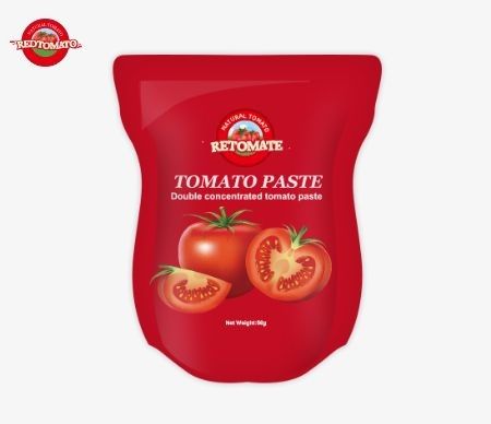 スタンドアップポケット 純度28%から100%までの二重濃縮トマトペストの56g