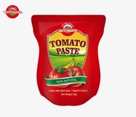 56g スタンドサケット/フラットポーチ トマトペスト 濃度28-30% 22-24%, 18-20%