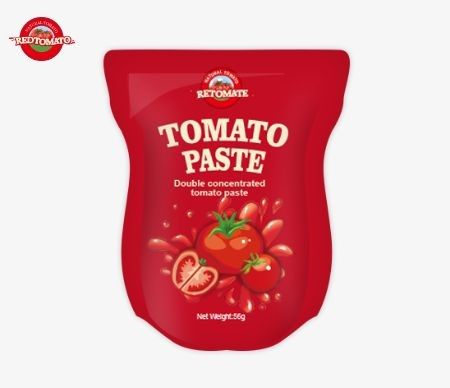 スタンドアップサケットトマトペストの卸売 56gと70gのバリエーションで提供され,添加物なしで純粋な製品を提供します