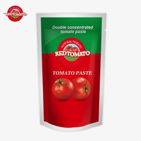 OEM 100g スタンドアップサケット 濃縮したトマトパスタを搭載し,純度レベルが30%から100%まで