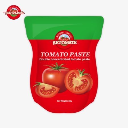 便利で美味しい 340g レッド トマト パスト スタンドアップ サケット 楽しい料理体験