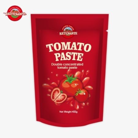 400g スタンドアップサケット トマトパスタ 30% から 100% の純度で便利で美味しい
