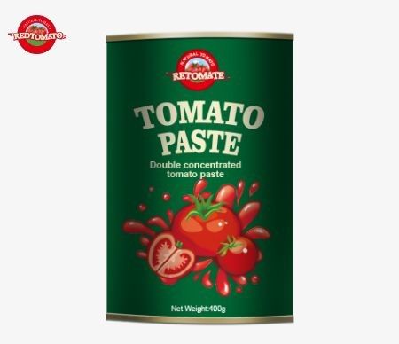 400gトマトペスト缶はISO HACCP BRCとFDAの生産基準を満たしています
