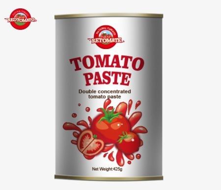 425gトマトペスト缶は,ISO HACCP BRCとFDAを含む国際基準に準拠しています.