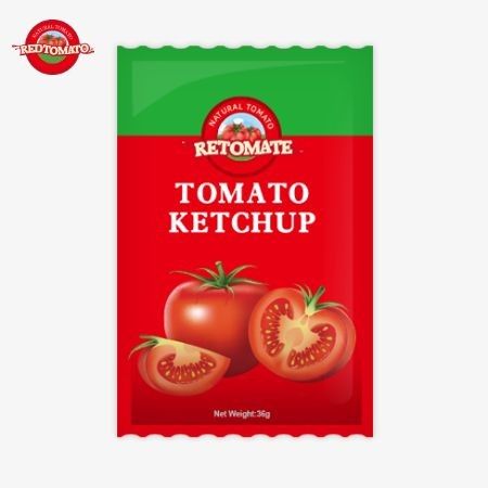 36g OEM トマト ケチャップ サケット 純粋な天然味で ISO HACCP と FDA 基準を満たす