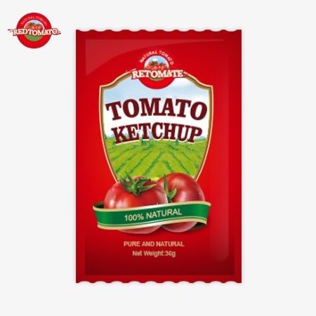 36gトマトケチャップサケット OEM 中国産 純天然成分で製造 工場価格で提供