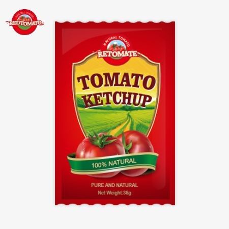 OEM 36g トマトケチャップサケット 中国製 純天然成分で製造 工場価格で販売