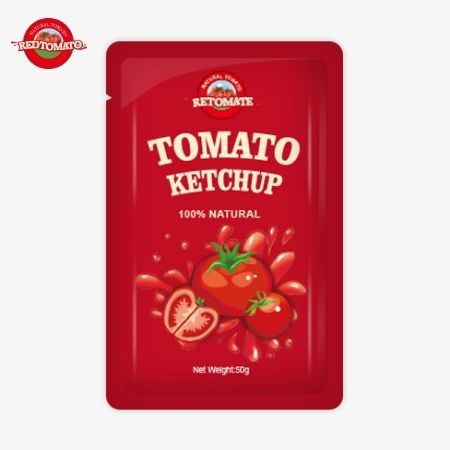高品質でISO HACCPとFDAによって認定されたカスタム50gケチャップサケットのグローバル配布
