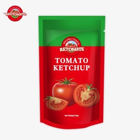 中国 オリジナル 工場 ISO サケット ケチャップ 56g 純粋な天然味 甘く酸っぱい味