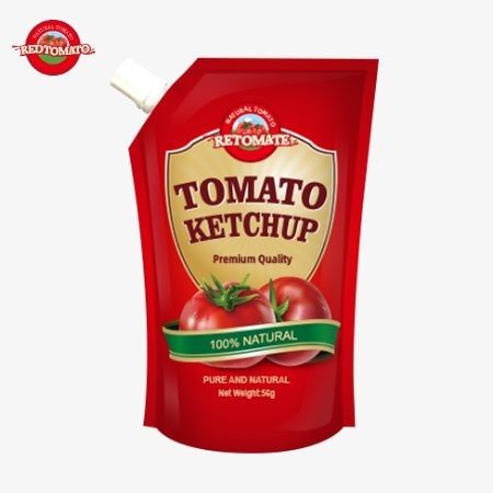 ISO サケット ケチャップ 56g 純天然味 国際生産基準に沿って