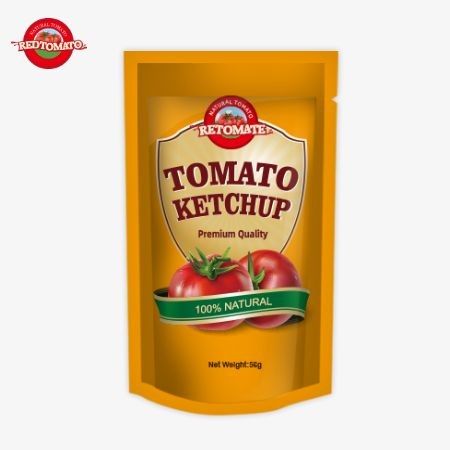 オリジナル 工場 ISO サケット ケチャップ 56g 純天然の甘酸味を味わう