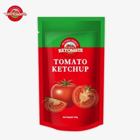 OEM中国 工場価格 100g 甘酸漬けソース 袋 ケチャップ 純粋な天然調味料
