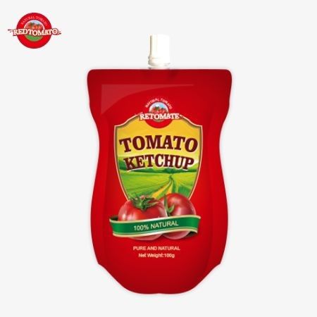 OEM 中国 工場価格 100g 甘酸天然ケチャップサケット HACCP基準