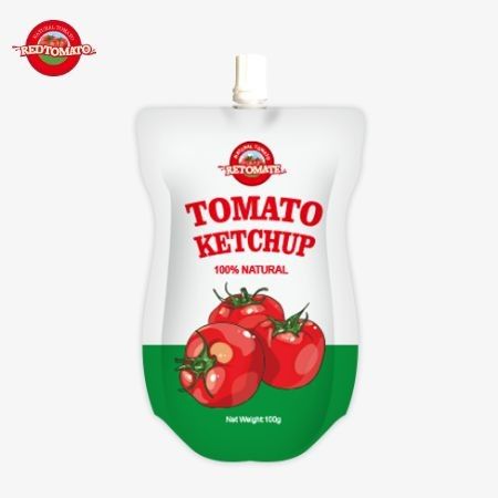 OEM中国 工場価格 100g 甘酸天然ケチャップサケット,HACCP FDA規格