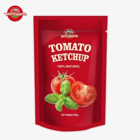 OEM 200g サケットケチャップ,純粋な天然味 中国工場価格に最適