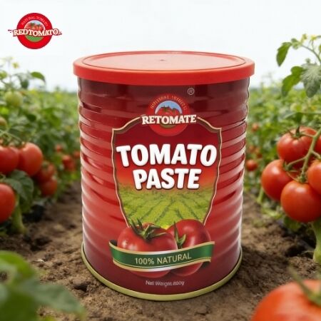 Retomate Own Brand 400g Canned Tomato Paste  Custom Brand & Packaging Design Supported
