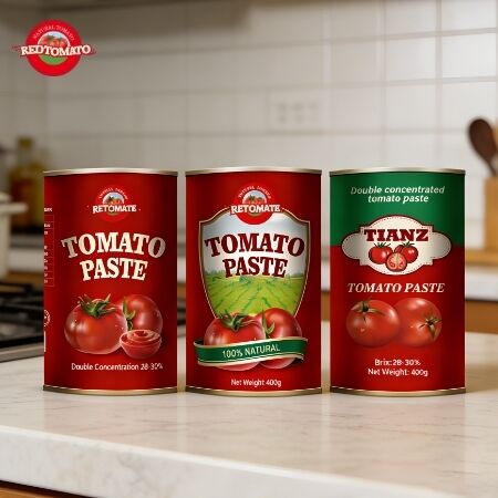 400gトマトペストの缶詰はISO HACCP BRC FDAの生産基準に準拠しています