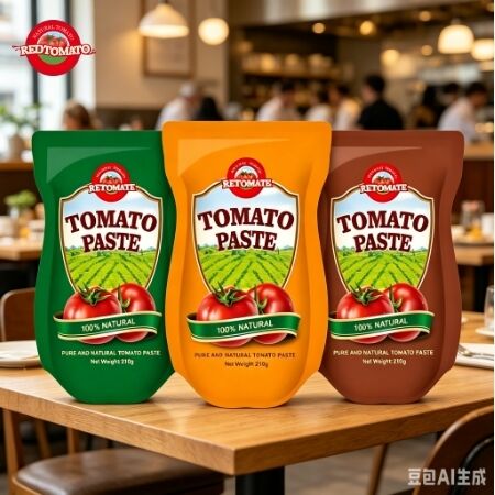 210g スタンドアップサケット トマトペスト ISO HACCP BRC FDA 認定 新疆産 プレミアム品質