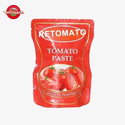 甘酸トマトパスト スタンドアップ 140g 30%-100%純度