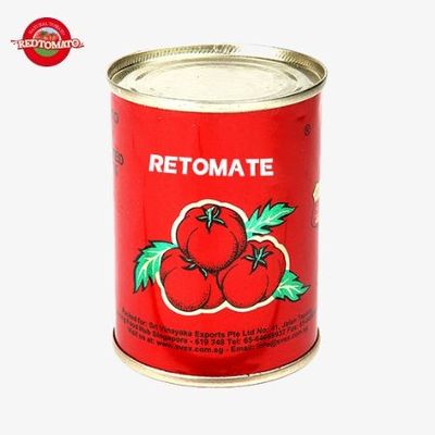 缶詰の二重濃縮トマトペスト 425g 缶詰1個あたりハード・オープン・カバー
