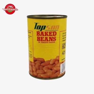 塩漬けの広い缶詰の豆 400g 調理に便利 OEM