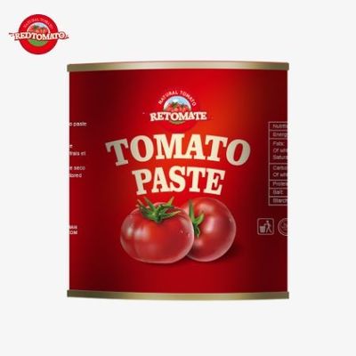 レッドトマトペスト 缶詰 70g 缶詰1個 硬い開いた蓋 30%-100% 純度