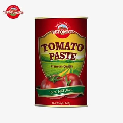 HACCP 基準に従って,革新的な簡単に開ける蓋を備えた,缶詰のトマトペスト140g