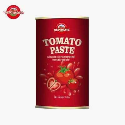 140g 缶詰のトマトペスト 強化された特別に便利なQS認証