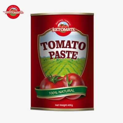 400gトマトペスト缶 ISO HACCP BRC と FDA の基準を含む国際基準