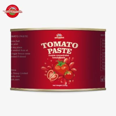 トマトファクトリー 28-30% ブリックス 缶詰 トマトペースト 2200g 缶詰 トマトペースト 高品質 新鮮