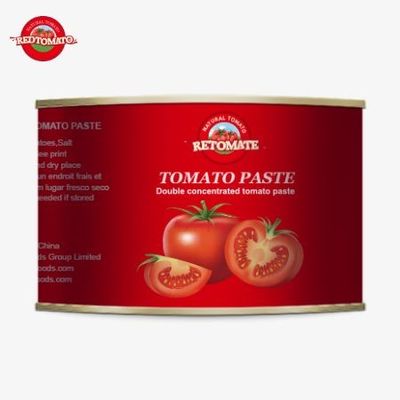 プレミアム2200g缶詰トマト製品 ハラールとして認定 アフリカ系ムスリム料理 濃縮トマトペスト