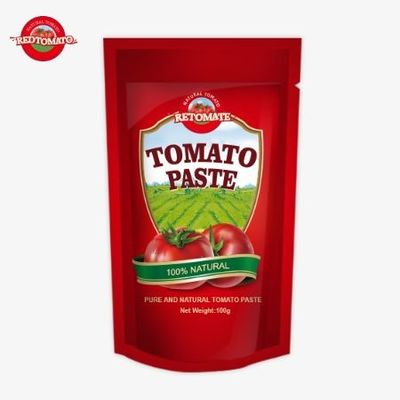 品質が良い 中国工場 100g スタンドアップサケットトマトペスト