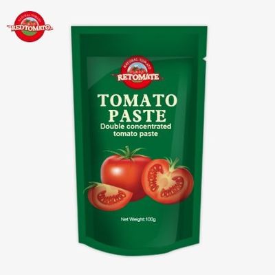 トマトペスト100%純度 100gスタンドアップサケットに詰め