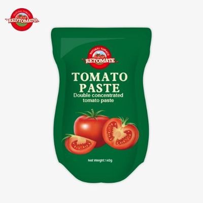 140g スタンドアップサケット 甘酸トマトペスト 30%~100%純度で入手可能