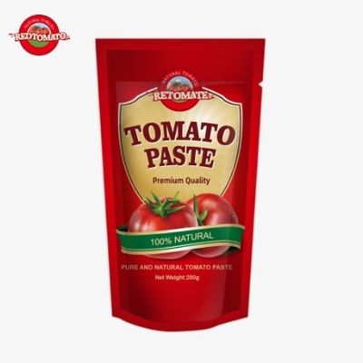 FDA証明書 スタンドアップサケットの2倍濃縮トマトペスト200g