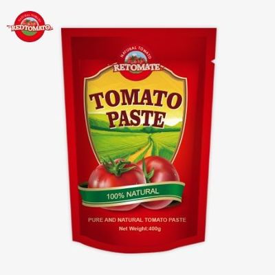 400g スタンドアップサケット トマトペースト 30%から100%の利便性 味や純度